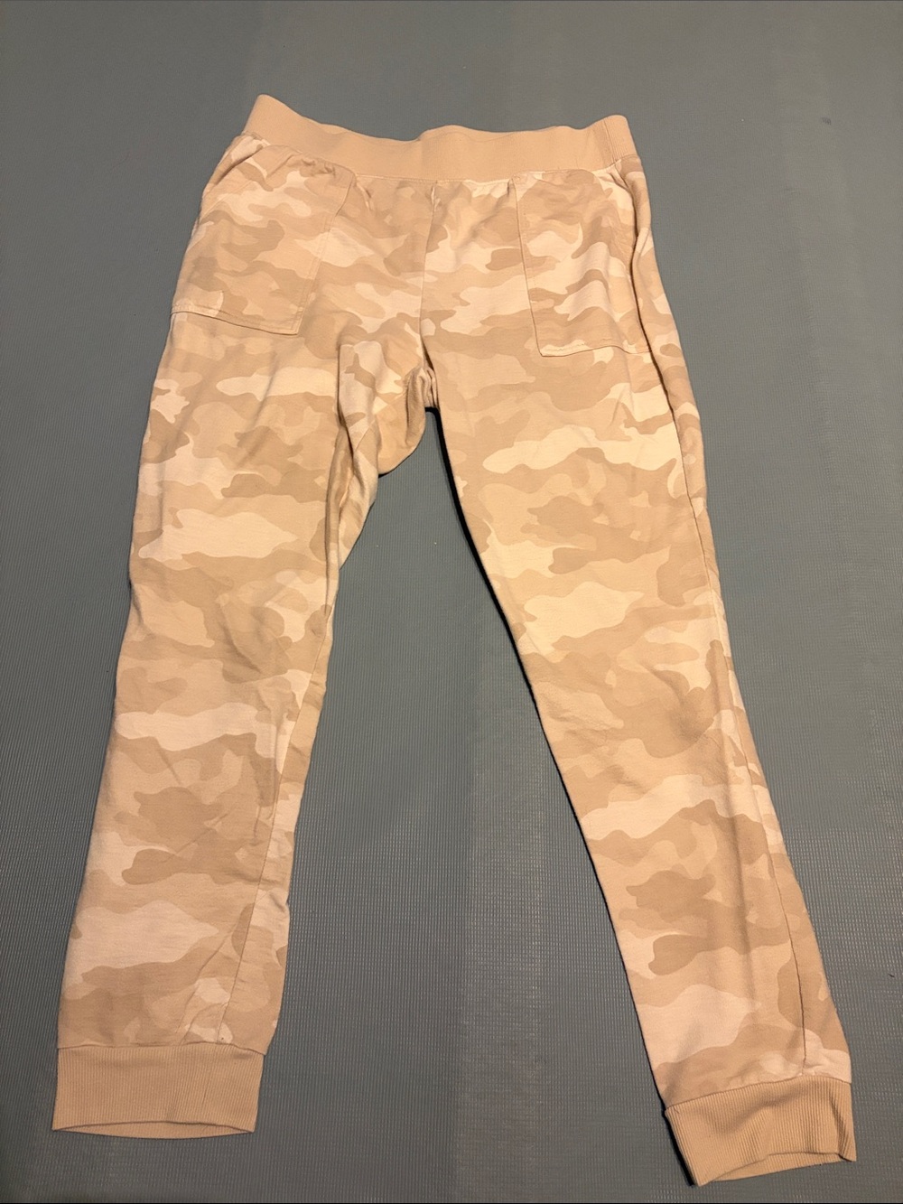 Sonoma Beige Camo Jogger Sweatpants
